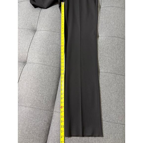 NWT 1946 Ballin Men Dress Pants 33x38 Black Raw Hem Comfort EZE Straight Soho - Picture 6 of 9